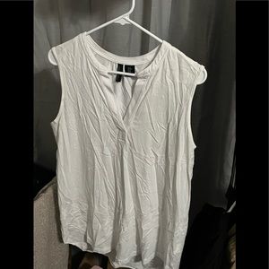White tank top